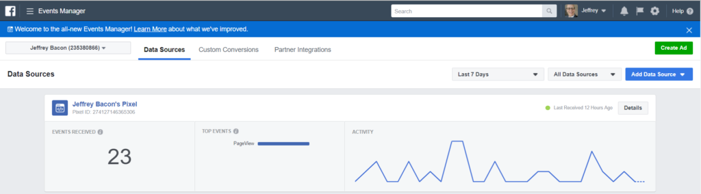 Facebook Pixel Tips - Monitor Activity