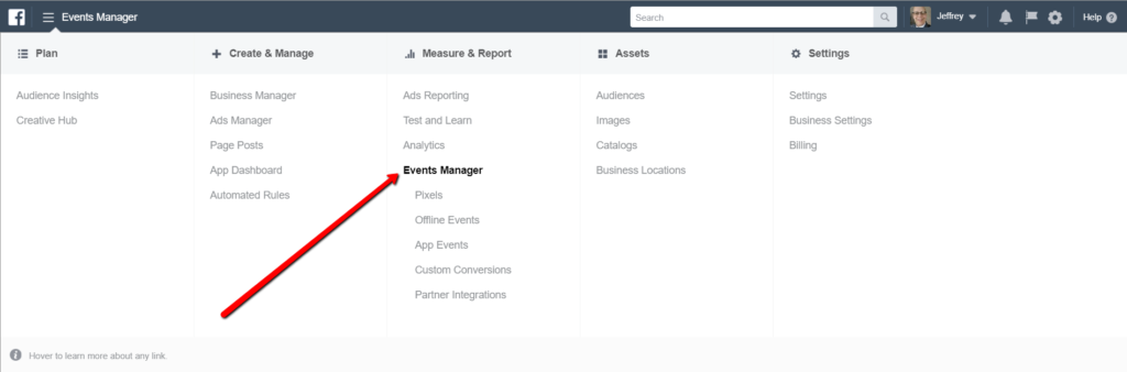 How To Monitor Facebook Pixel Events - Facebook Events Manager
