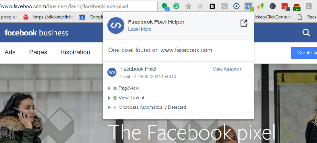 How To Monitor Facebook Pixel Events - Facebook Pixel Installed