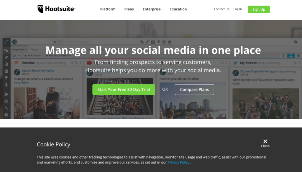 Social Media Monitoring Tools - Track Your Social Media Presence - Use Hootesuite