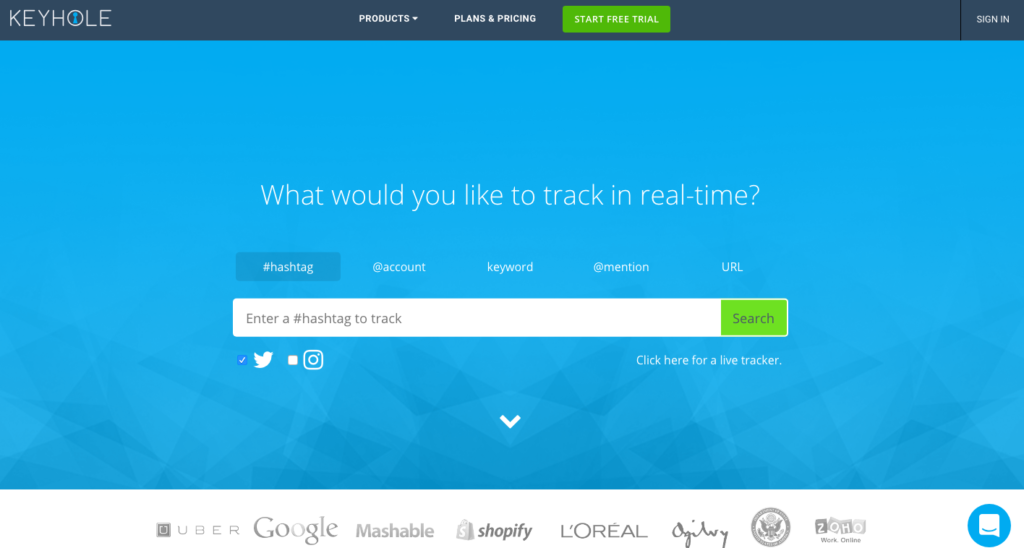 Social Media Monitoring Tools - Track Your Social Media Presence - Use Keyhold to Track Data In Real Time