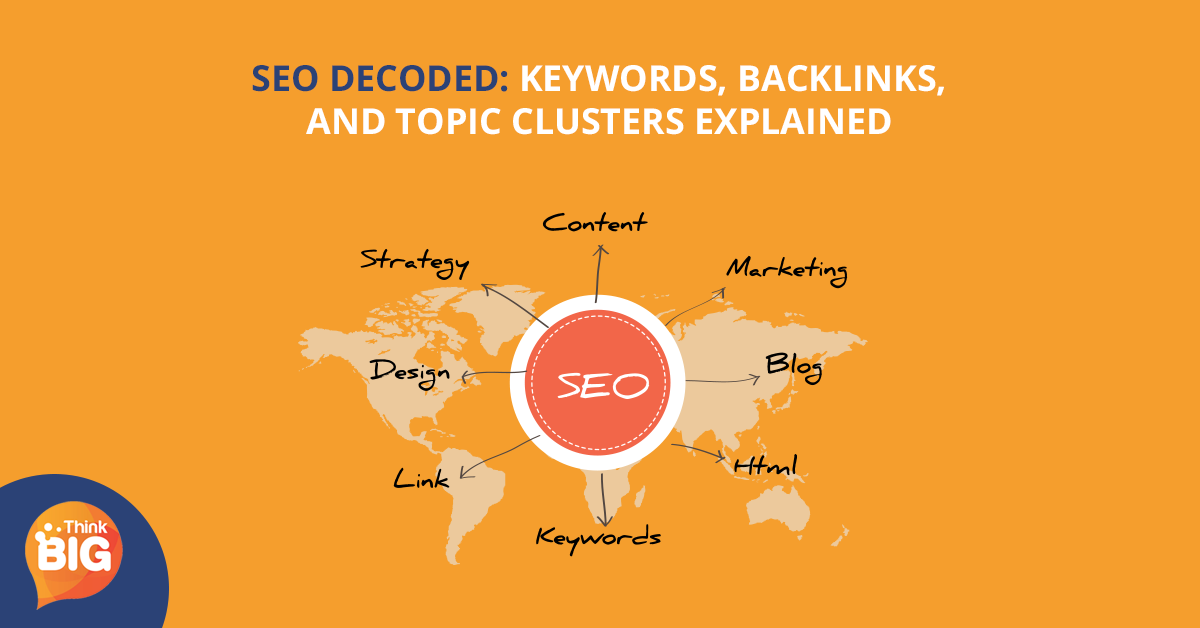 SEO Decoded - Keywords, SEO Backlinks, and Topic Clusters Explained