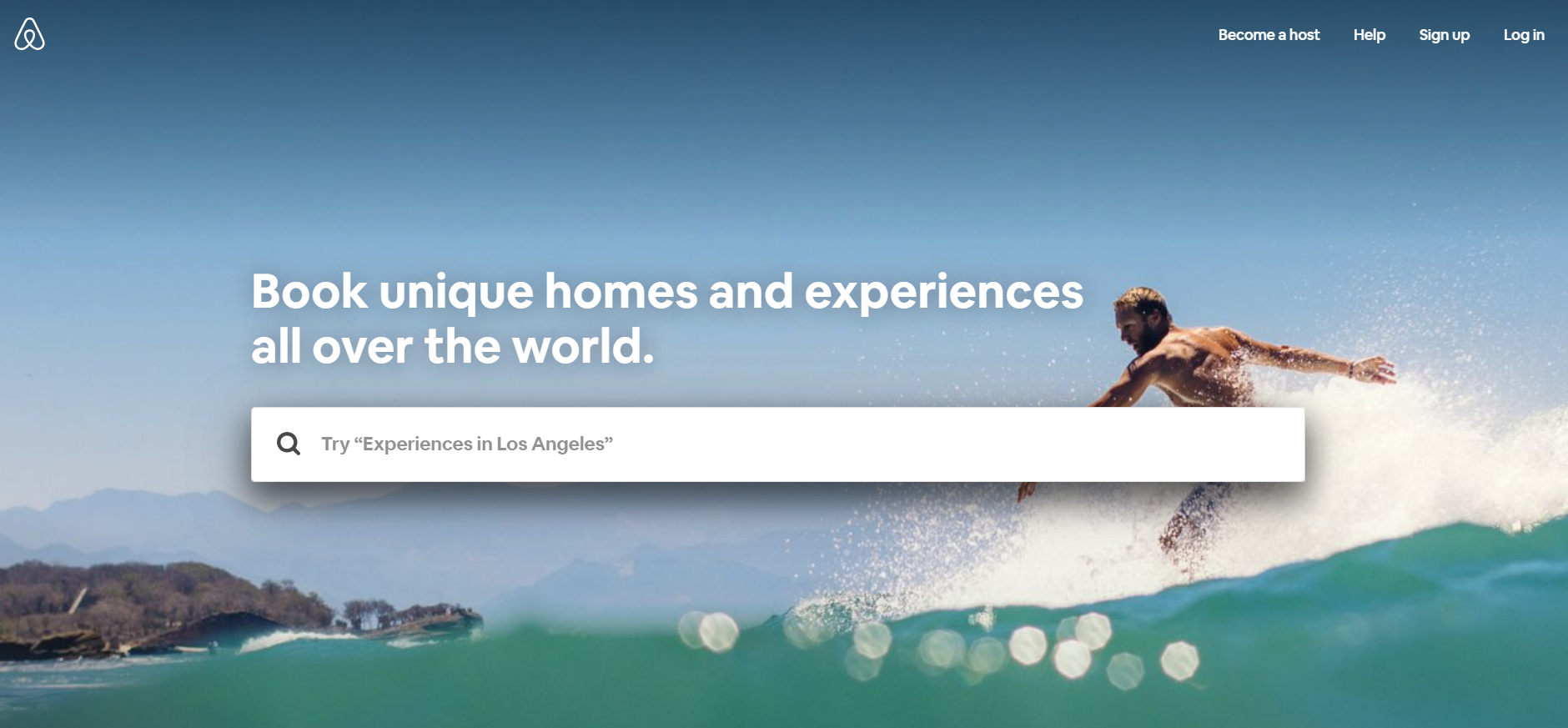 Digital marketing brand Airbnb