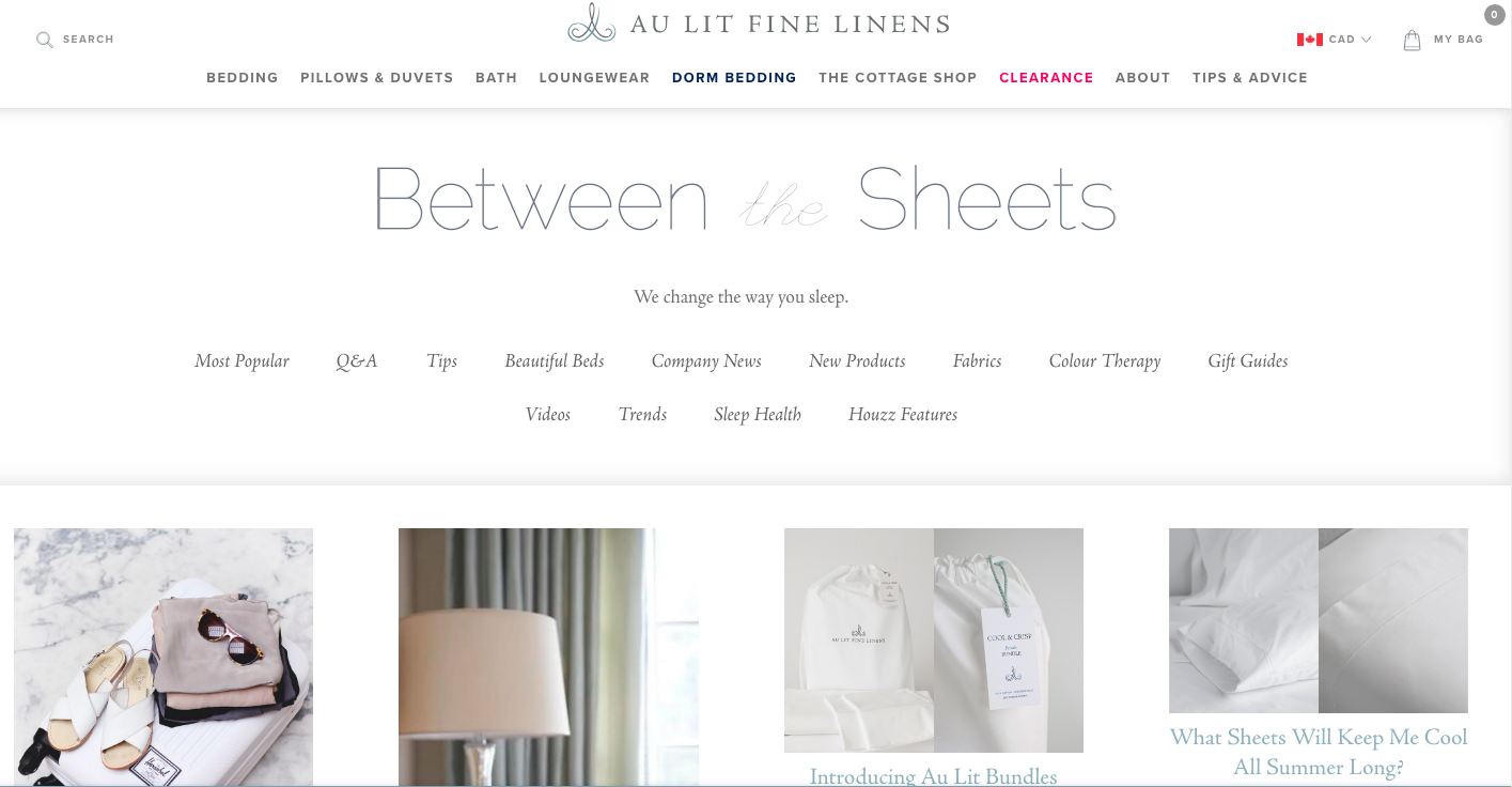 Au Lit Fine Linens