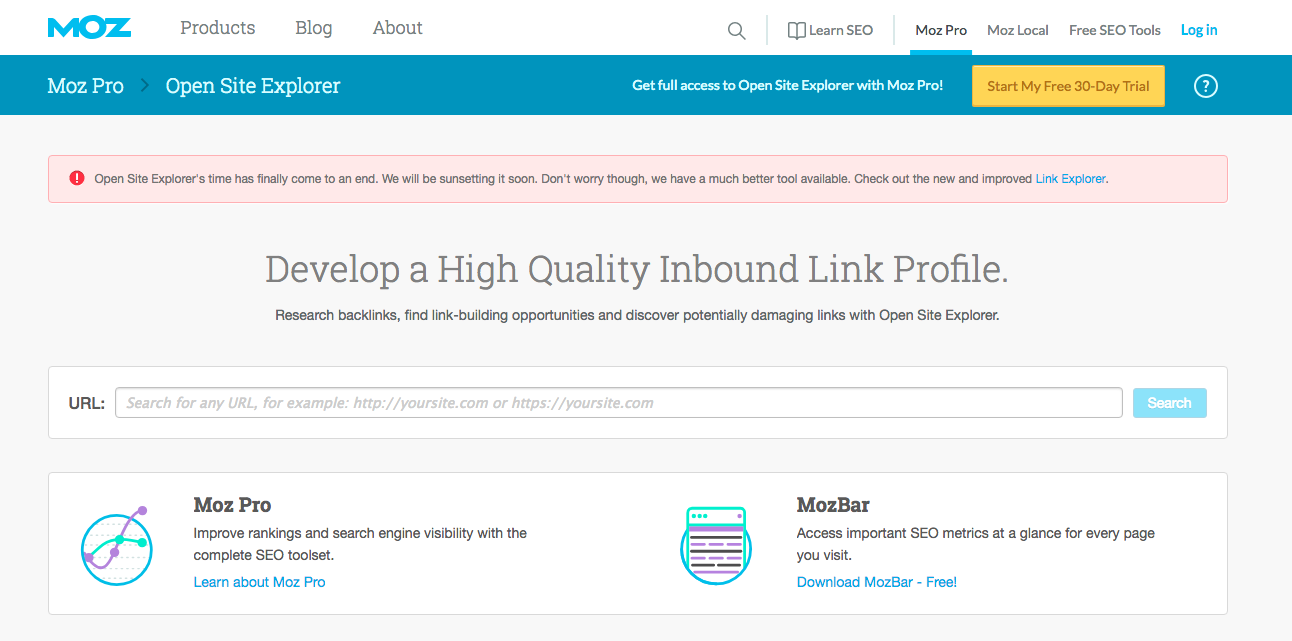 High quality inbound link checker