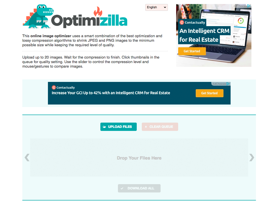 Optimizilla Image Compresor