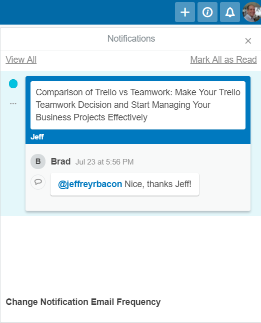 Trello Notification