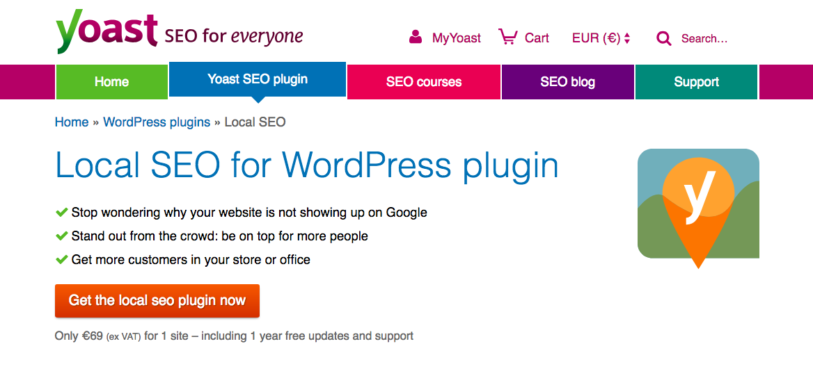 WordPress Local Yoast SEO Plugin