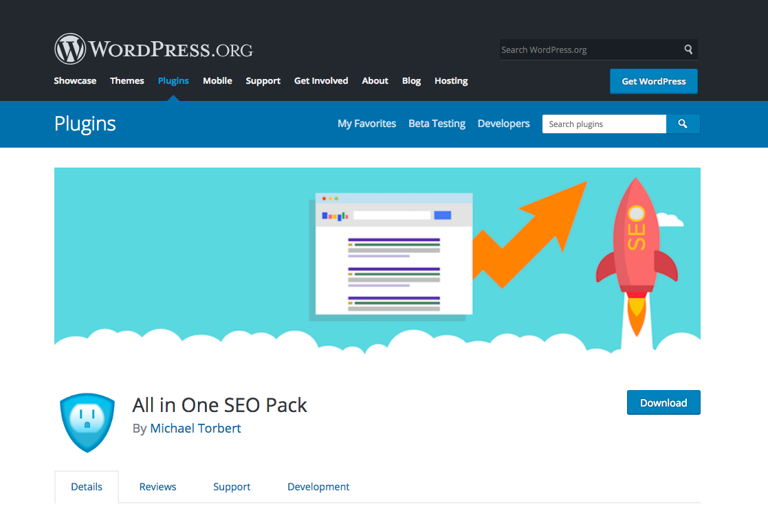 best WordPress SEO plugin All in SEO Pack